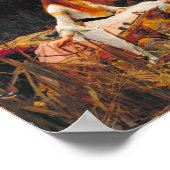 Poster John William Waterhouse - La Dame De Shalott (Coin)