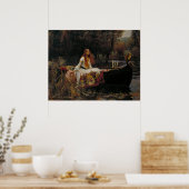 Poster John William Waterhouse - La Dame de Shalott (Cuisine)