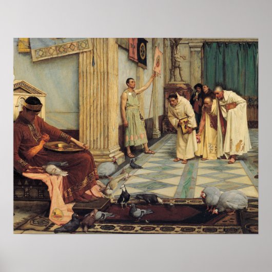 Poster John William Waterhouse - Les Favoris... (Devant)