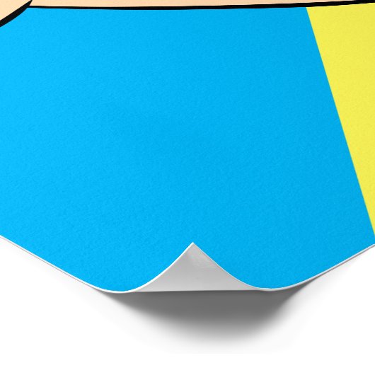 Poster Johnny Bravo Coiffure (Coin)