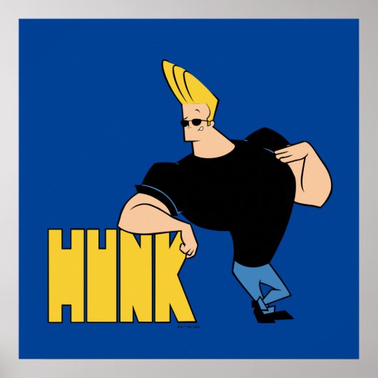 Poster Johnny Bravo - Hunk (Devant)