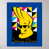 Poster Johnny Bravo Pop Art Graphic (Devant)