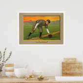 Poster Johnny Evers Cubs Baseball 1911 (Cuisine)