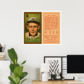 Poster Johnny Evers Cubs Baseball 1911 (Bureau à domicile)