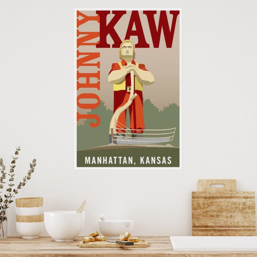 Poster Johnny Kaw (Cuisine)