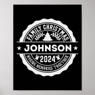 Poster Johnson Family Christmas