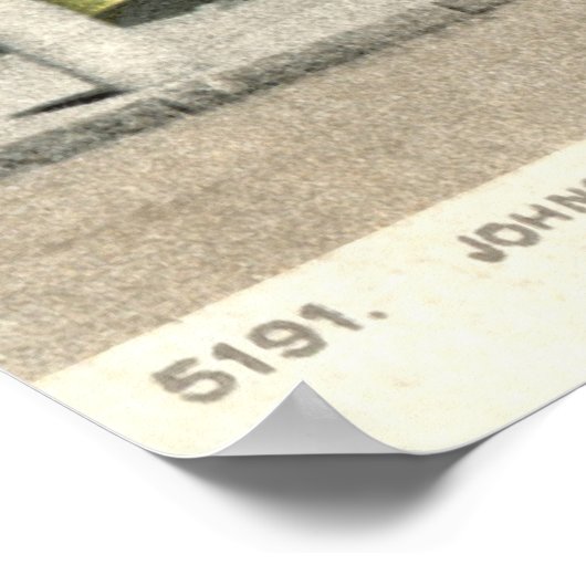 Poster Johnson Gate Harvard University 1902 (Coin)