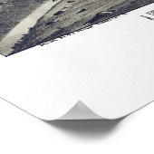 Poster Johnsonburg, PA Carte panoramique - 1895 (Coin)