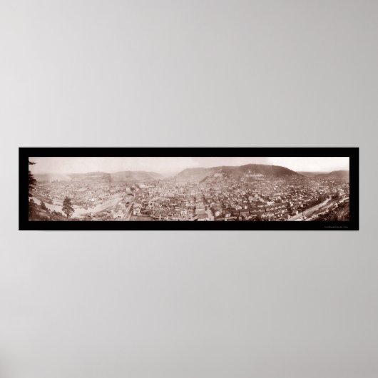 Poster Johnstown, PA Photo 1904 (Devant)