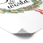 Poster Joie à la couronne mondiale de Noël (Coin)