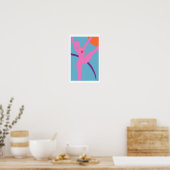 Poster Joie à la danse (Cuisine)