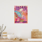 Poster Joie au Japon (Cuisine)