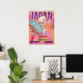 Poster Joie au Japon (Bureau à domicile)