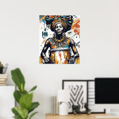 Poster Joie dans chaque rythme (Bureau à domicile)