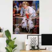 Poster Joie de Noël (Bureau à domicile)