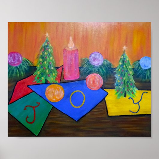 Poster Joie de Noël (Devant)