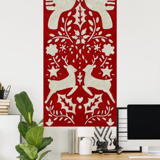 Poster Joie de Noël I (Bureau à domicile)