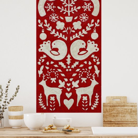 Poster Joie de Noël II (Cuisine)