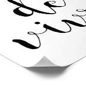 Poster Joie de vivre (Coin)