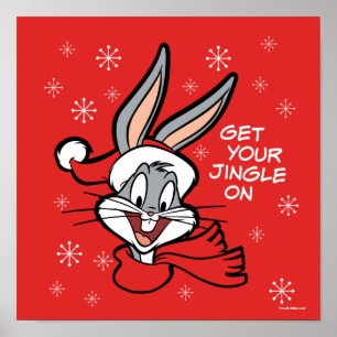 Poster Joie des Fêtes de Bugs Bunny™