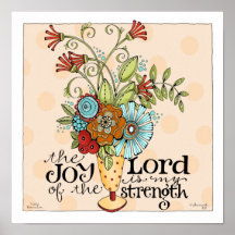 Joie du Seigneur - 12 x 12 Art Imprimer