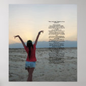 Poster Joie et chagrin par Kahlil Gibran (Devant)