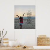 Poster Joie et chagrin par Kahlil Gibran (Cuisine)