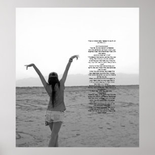 Poster Joie et chagrin par Kahlil Gibran