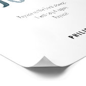 Poster Joie le fruit de l'affiche spirituelle (Coin)