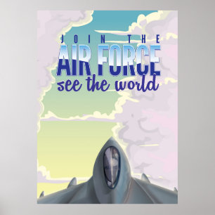 Poster Joignez l'affiche de l'Armée de l'Air