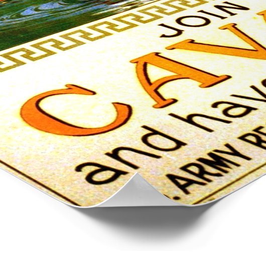 Poster Join the Cavalry - War Horse (Coin)