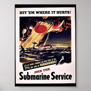 Poster Join The Submarine Service