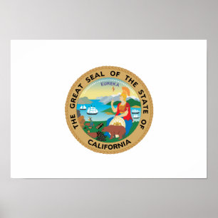 Poster Joint d'état de la Californie