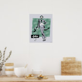 Poster Joker Avec Golf Club (Cuisine)