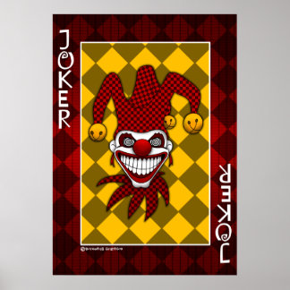 Poster Joker Kaart