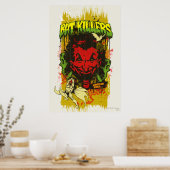 Poster Joker Retro Comic Book Montage (Cuisine)