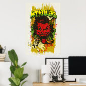 Poster Joker Retro Comic Book Montage (Bureau à domicile)