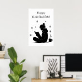 Poster Jólabókaflóð – Déferlante de livres islandaise, ca (Bureau à domicile)