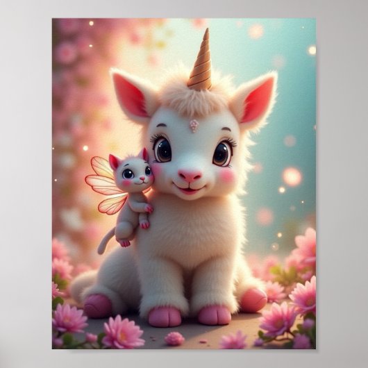 Poster Joli animal rare (Devant)