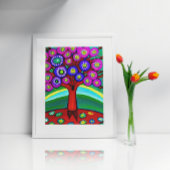 Poster Joli Art Whimsical Folk Colorful