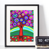 Poster Joli Art Whimsical Folk Colorful