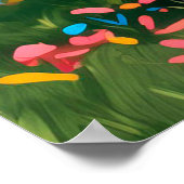 Poster Joli bébé dalmate dans un parc urbain illustration (Coin)