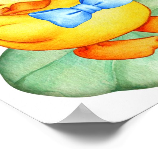 Poster Joli canard jaune (Coin)