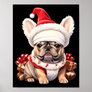 Poster Joli chapeau de Noël de Saint-Nicolas T Shirt Bull