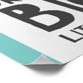 Poster Joli Chat Rêve Grand Citation Chambre de Bébé Enfa (Coin)