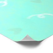 Poster Joli chiot avec ballon en forme de cœur (Coin)