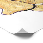 Poster Joli Christmas Labrador Puppy et Orange Tabby (Coin)