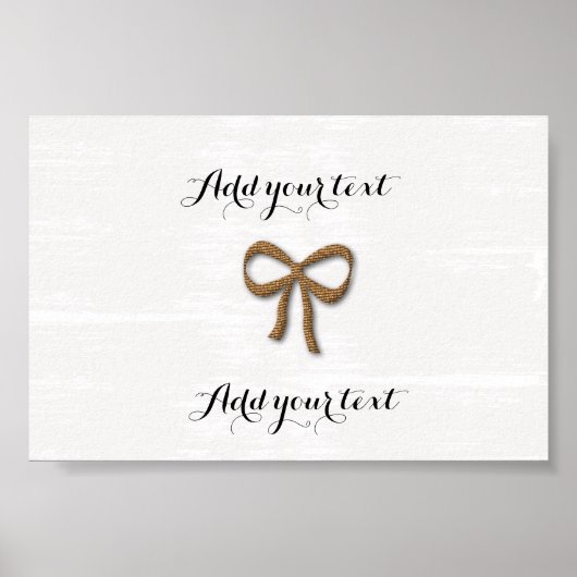 Poster Joli collage d'arc en or pour bébé, enfants, affic (Devant)