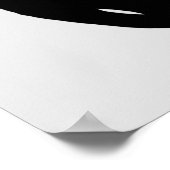 Poster Joli coup ! Silhouette Chameleon de Jackson (Coin)