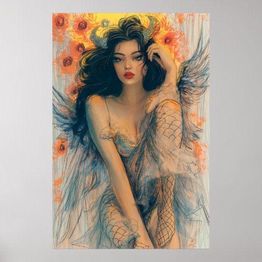 Poster Joli diable 10034 (Devant)